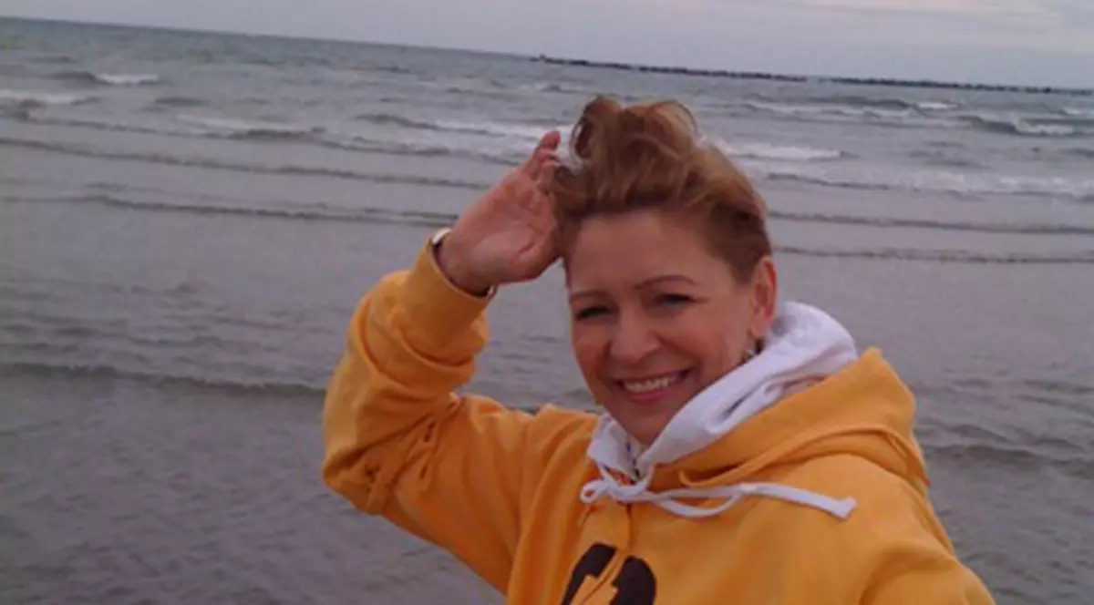 Matilda Pascal-Cojocăriţa s-a relaxat la mare