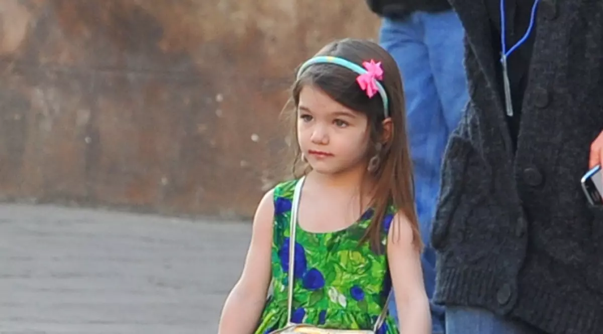 Suri Cruise, actriţă la cinci ani!