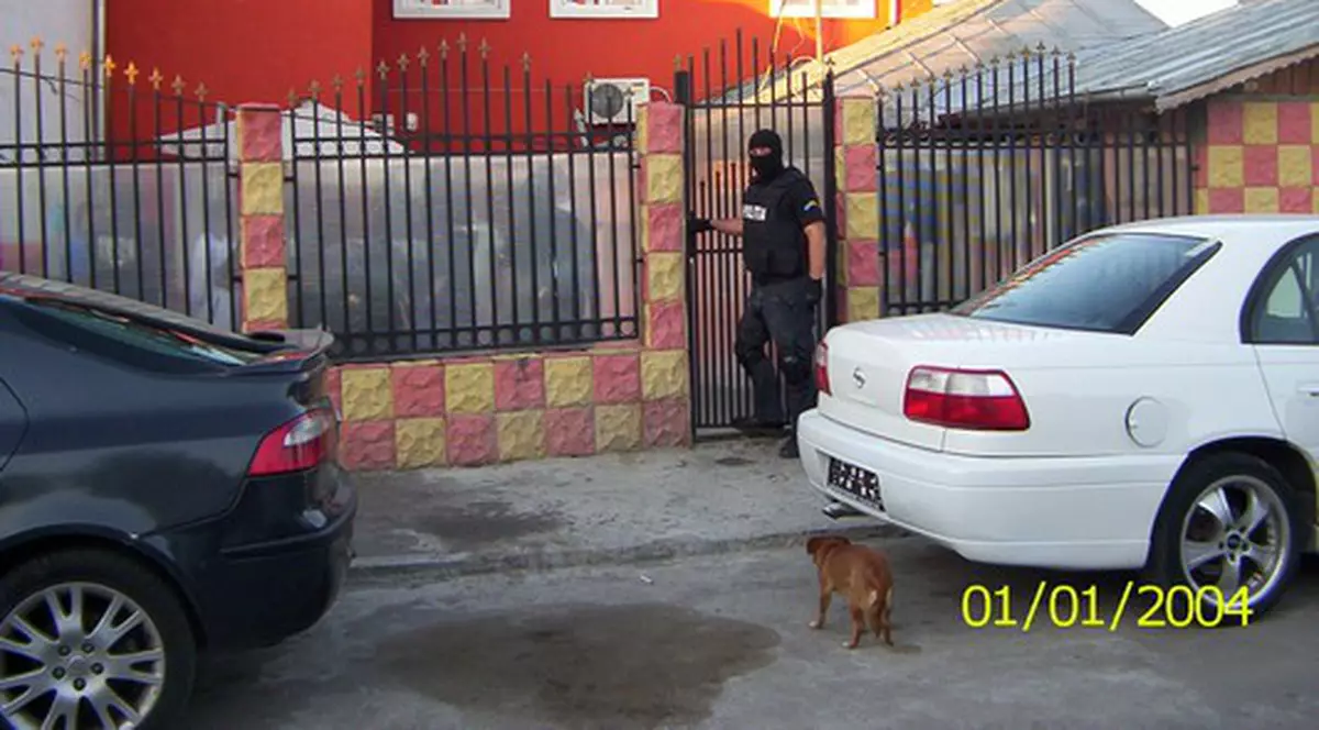 Foto | Mascații care au intrat ieri în casele membrilor clanului "Turcii" au găsit zeci de arme pregătite ca pentru război