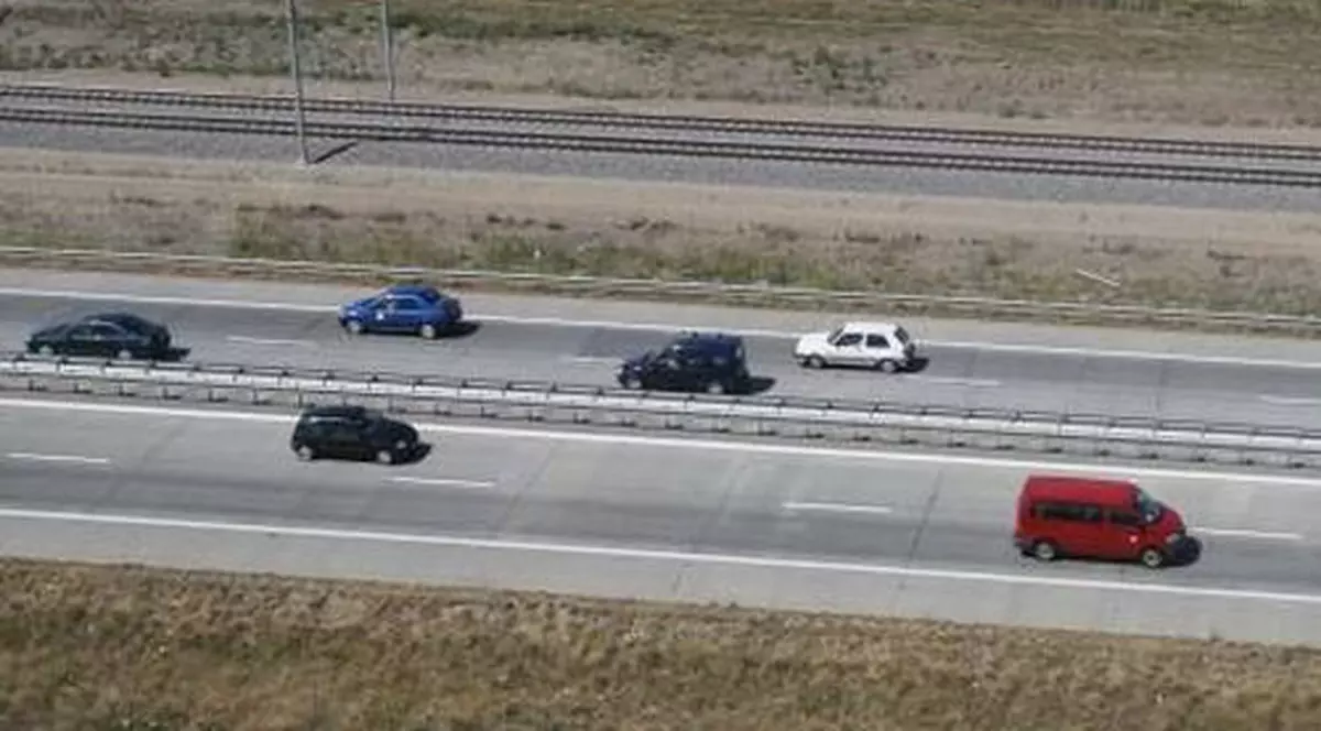 Trafic îngreunat pe Autostrada Soarelui