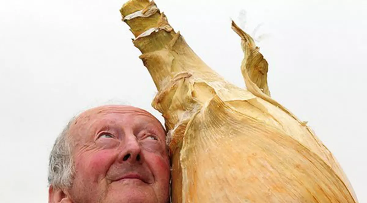 Foto | Uite cea mai mare ceapă din lume!