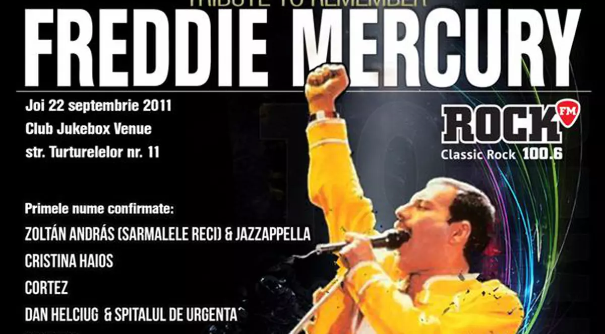 Spectacol în memoria lui Freddie Mercury