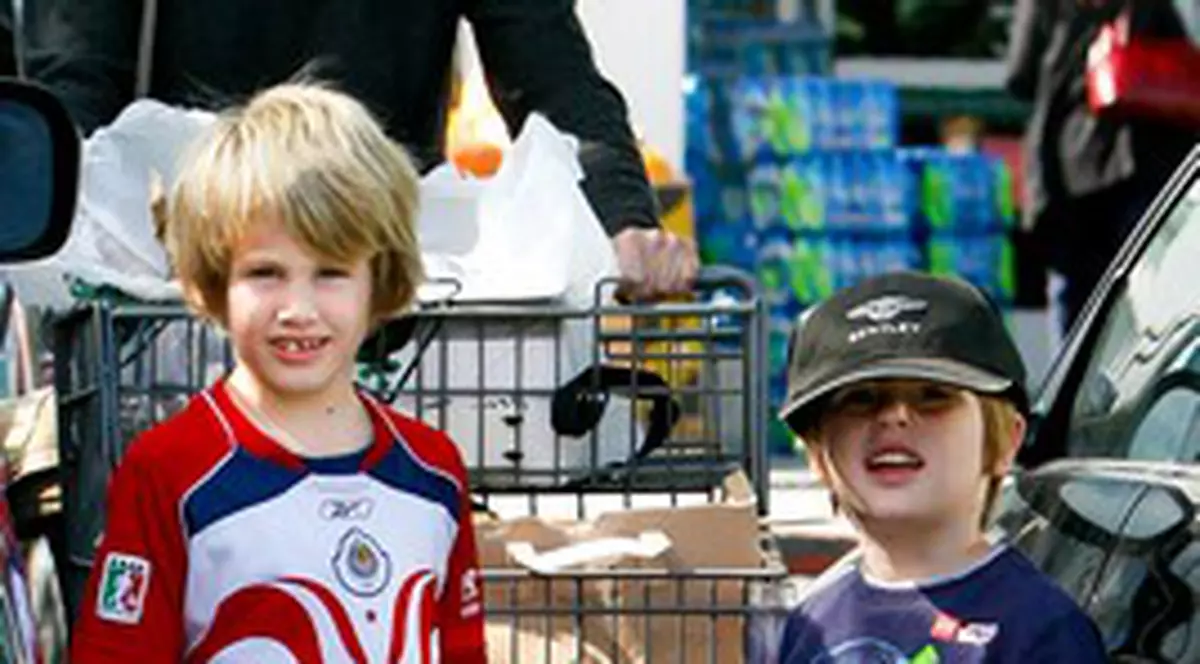 Uite cum arată copiii lui Sharone Stone!