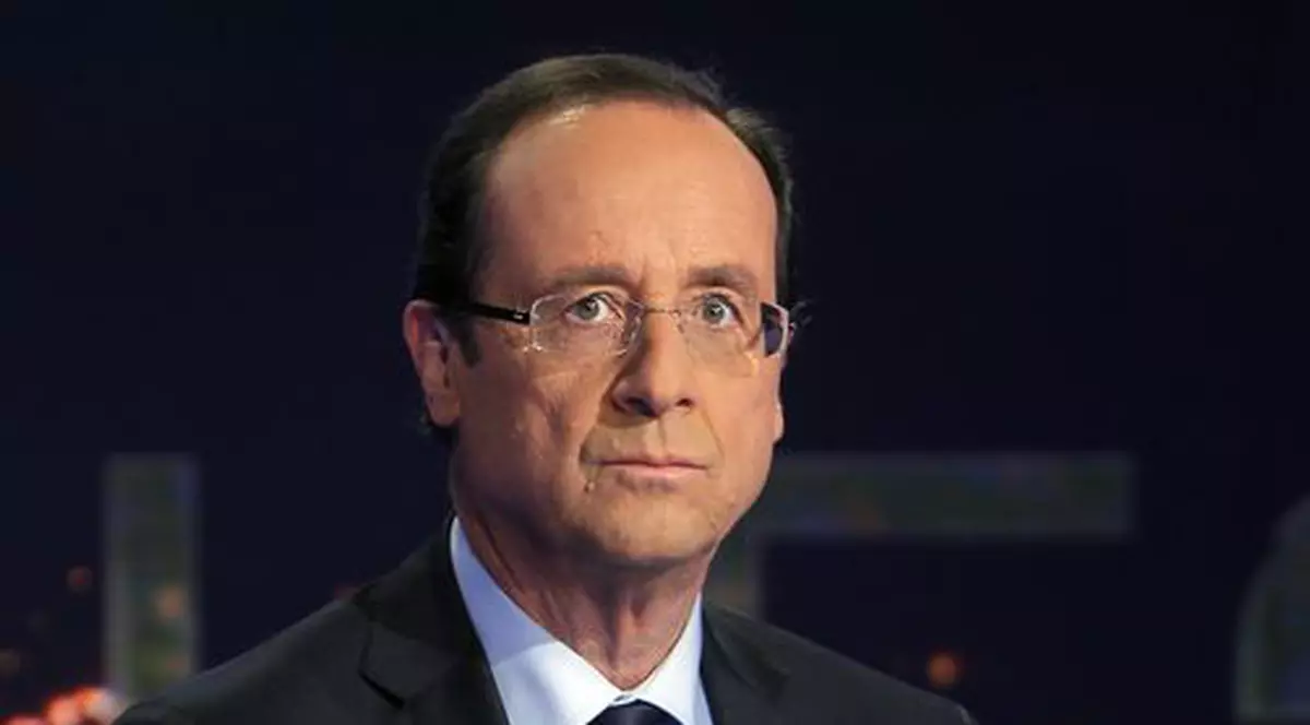 Preşedintele Franţei, Francois Hollande, în prima sa vizită în România