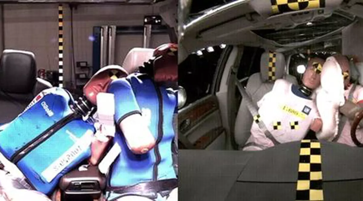 General Motors va implementa, în premieră, pe modelele sale airbagurile frontal-centrale