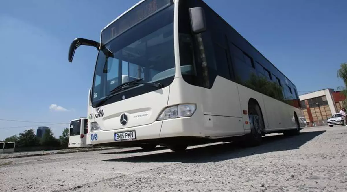 RATB introduce autobuze Mercedes pe liniile preorăşeneşti  