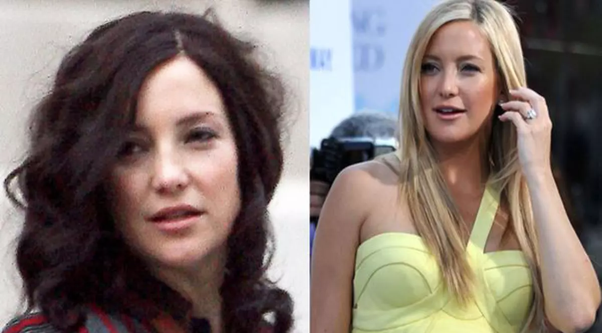 Kate Hudson și-a schimbat look-ul. Cum îi stă mai bine, blondă sau brunetă?