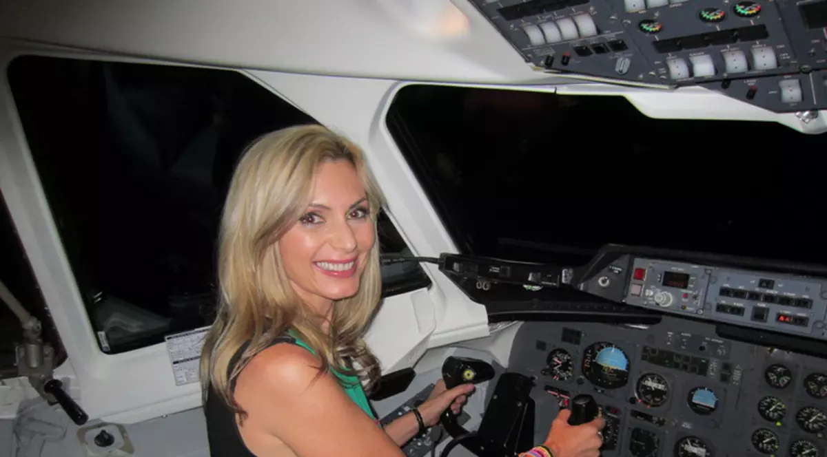 Luana Ibacka vrea să ia lecții de pilotaj