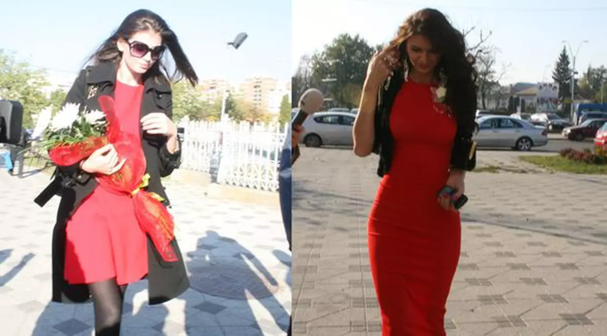Monica sau Ramona? Care dintre surorile Gabor a venit mai frumos îmbrăcată la nunta Alinei?
