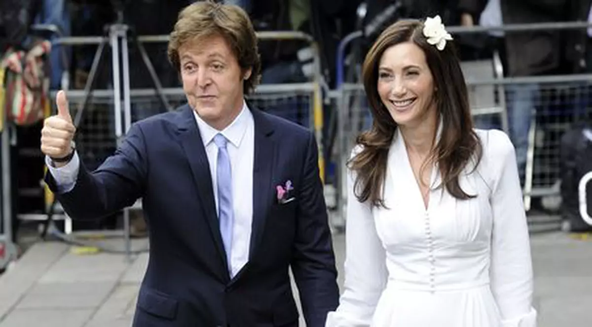 Foto | Paul McCartney, veșnic tânăr? Uite cum a arătat la cununie!