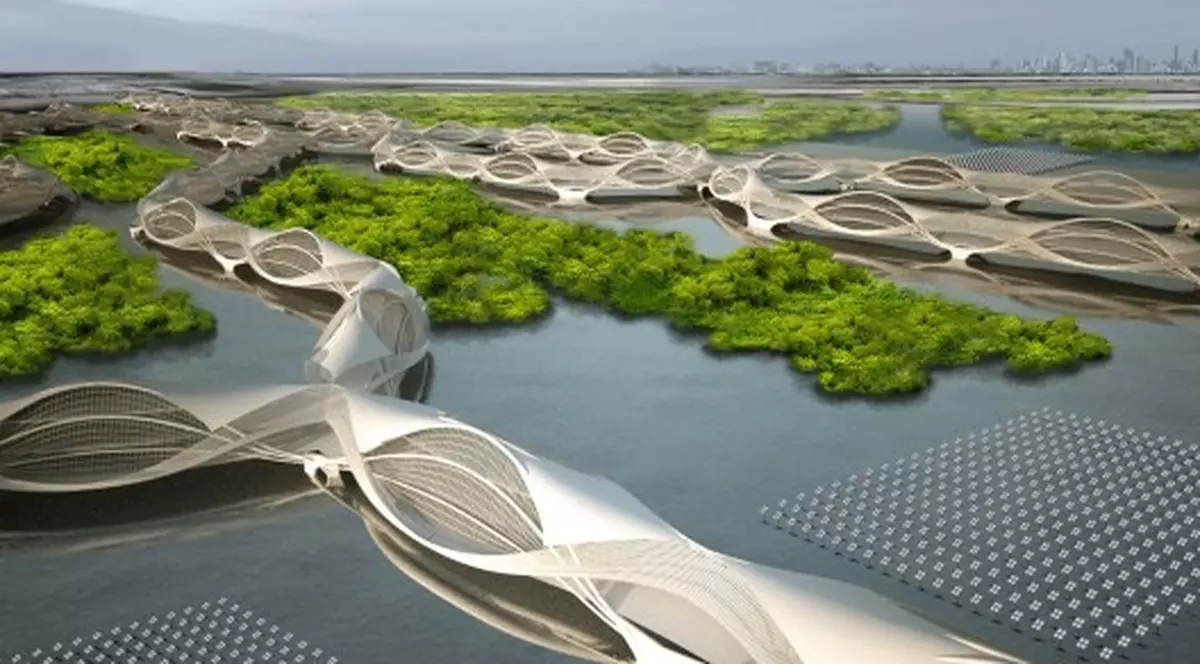 Foto | Uite oraşul plutitor al viitorului