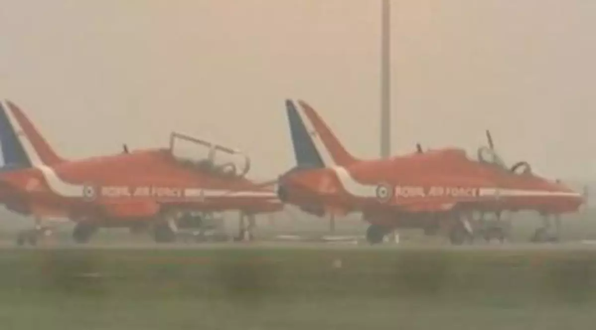 Un pilot britanic murit după ce a fost catapultat dintr-un avion aflat la sol