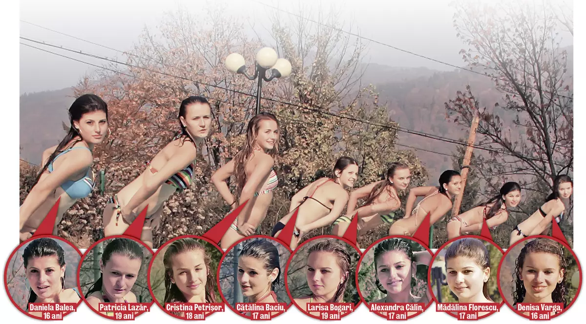 Fetele de la ţară, dezbrăcate la 2 grade Celsius