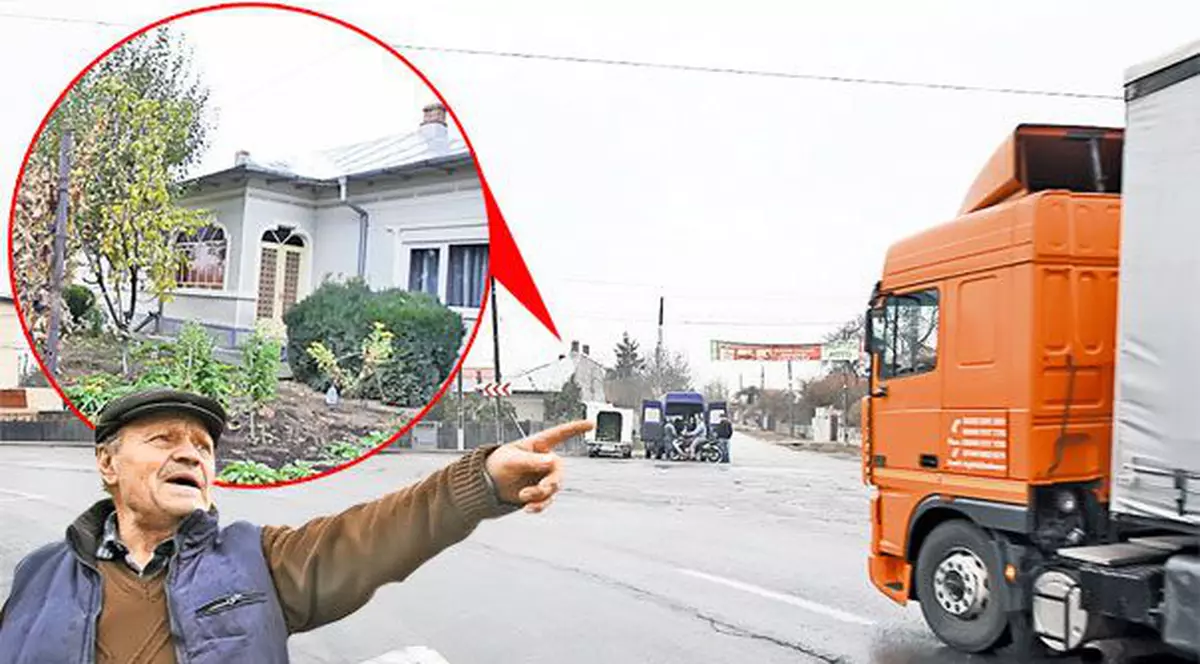 Era să dea maşina peste el de 40 de ori în propria curte