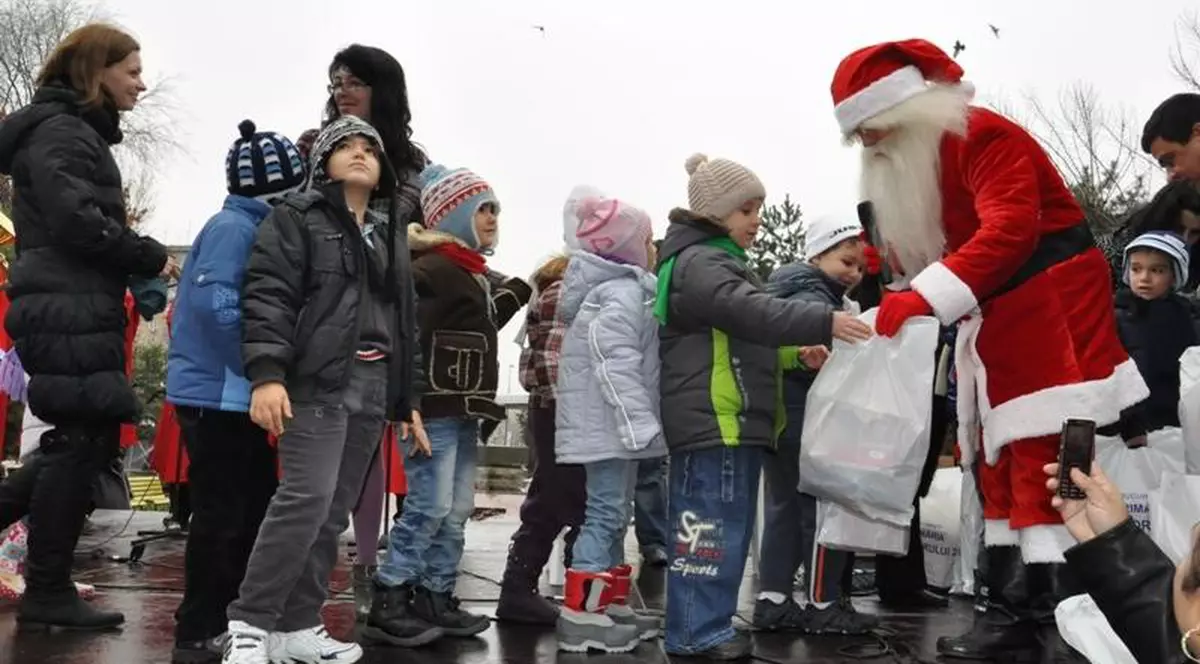 Vezi ce primar a fost Moş Crăciun pentru o zi 