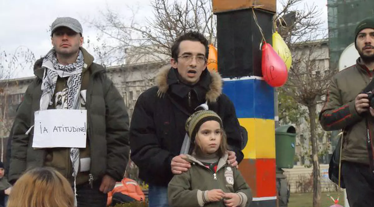 Scandal în centrul Capitalei