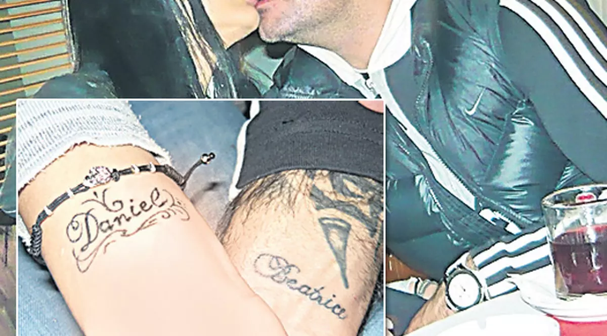 Beatrice Tican şi Daniel Neacşu şi-au jurat iubire prin tatuaje