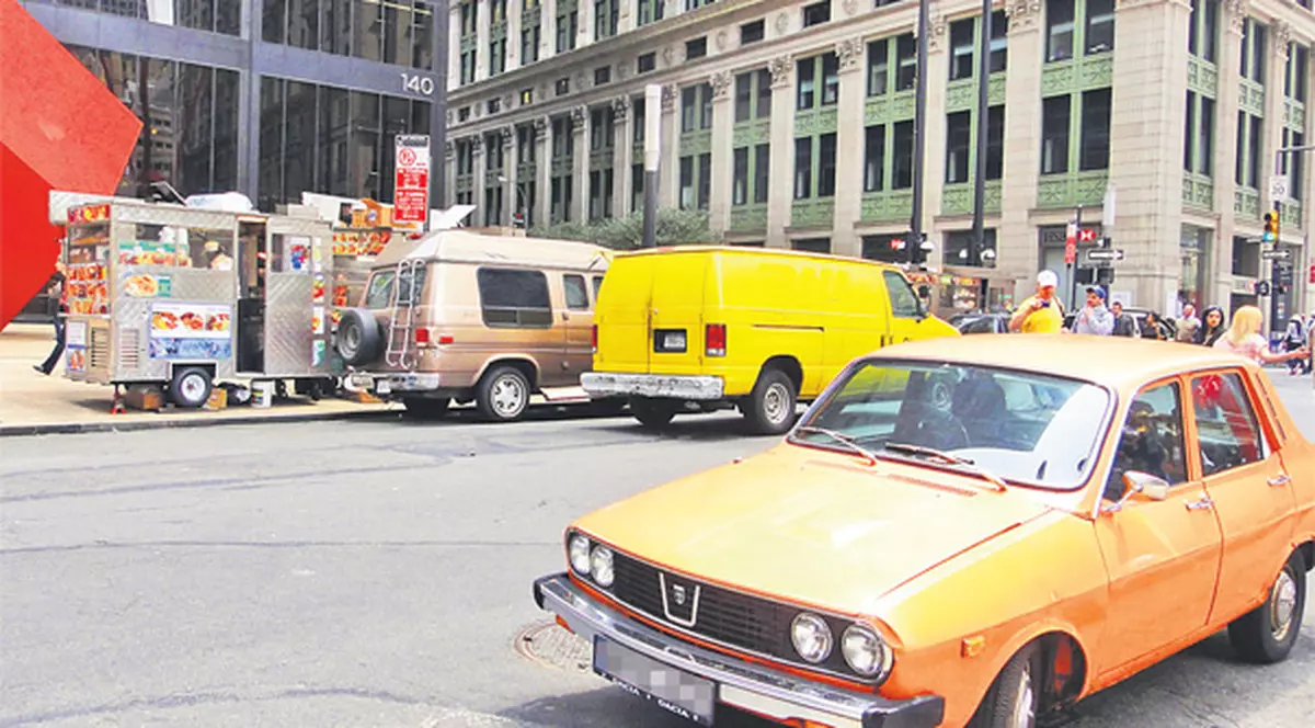 La plimbare cu Dacia prin New York | VIDEO