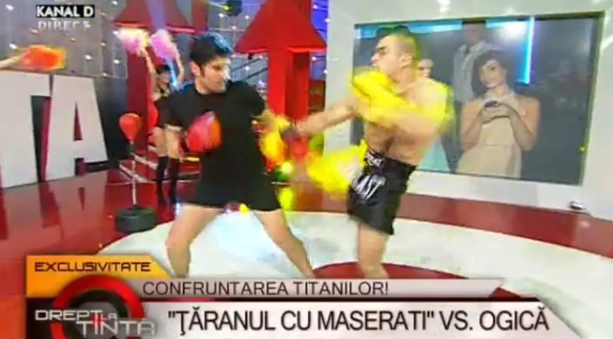 Ogică e foc și pară pe ”Țăranul cu Maserati”: ”Te joc în picioare, fraiere!”