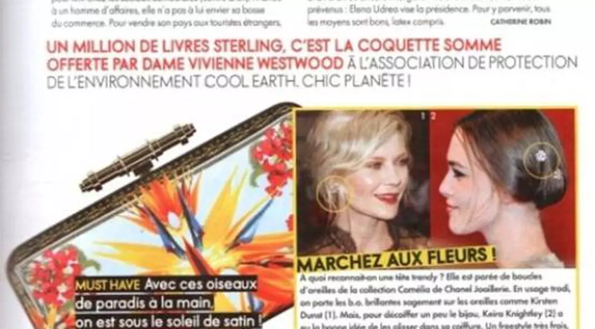 Elena Udrea a ajuns în revista ”Elle” Franța, cu rochia din latex