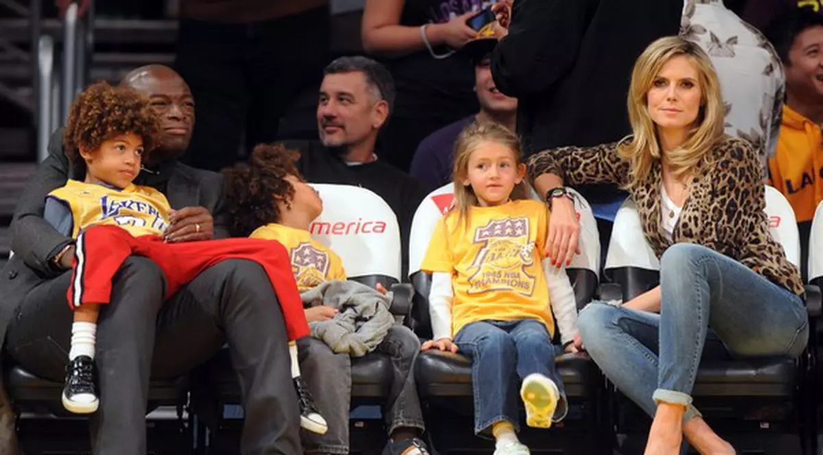 Heidi Klum și Seal, imaginea destrămată a familiei fericite | FOTO