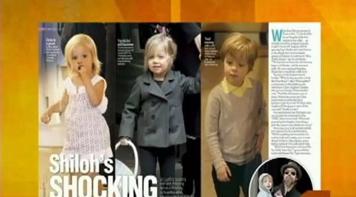 Shiloh, fetița lui Brad Pitt, prea băiețoasă! Uite-o tunsă scurt, e leită tatălui! VIDEO