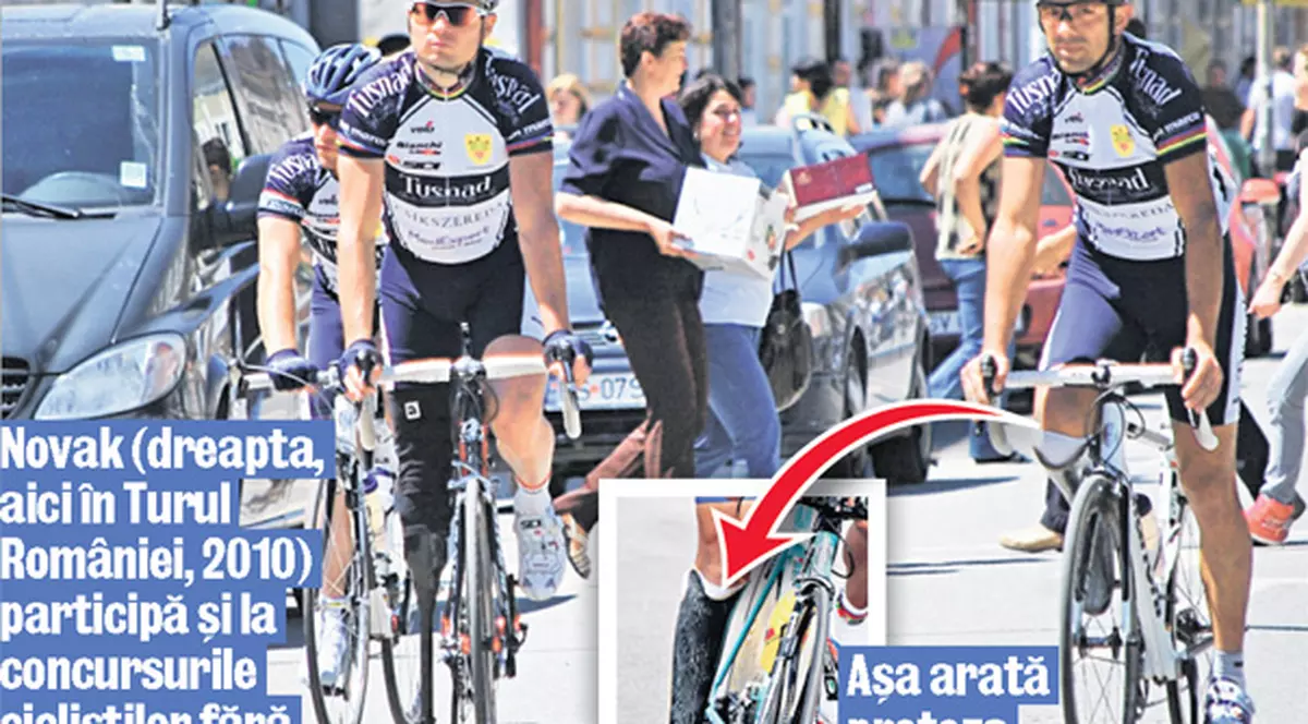 Harghiteanul Carol Novak a cucerit din nou aurul la paraciclism