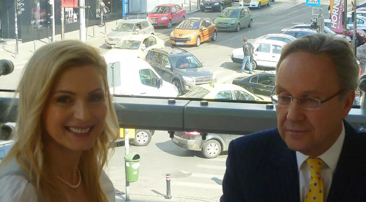 Biochimistul englez Terence Gallagher, invitatul Luanei Ibacka