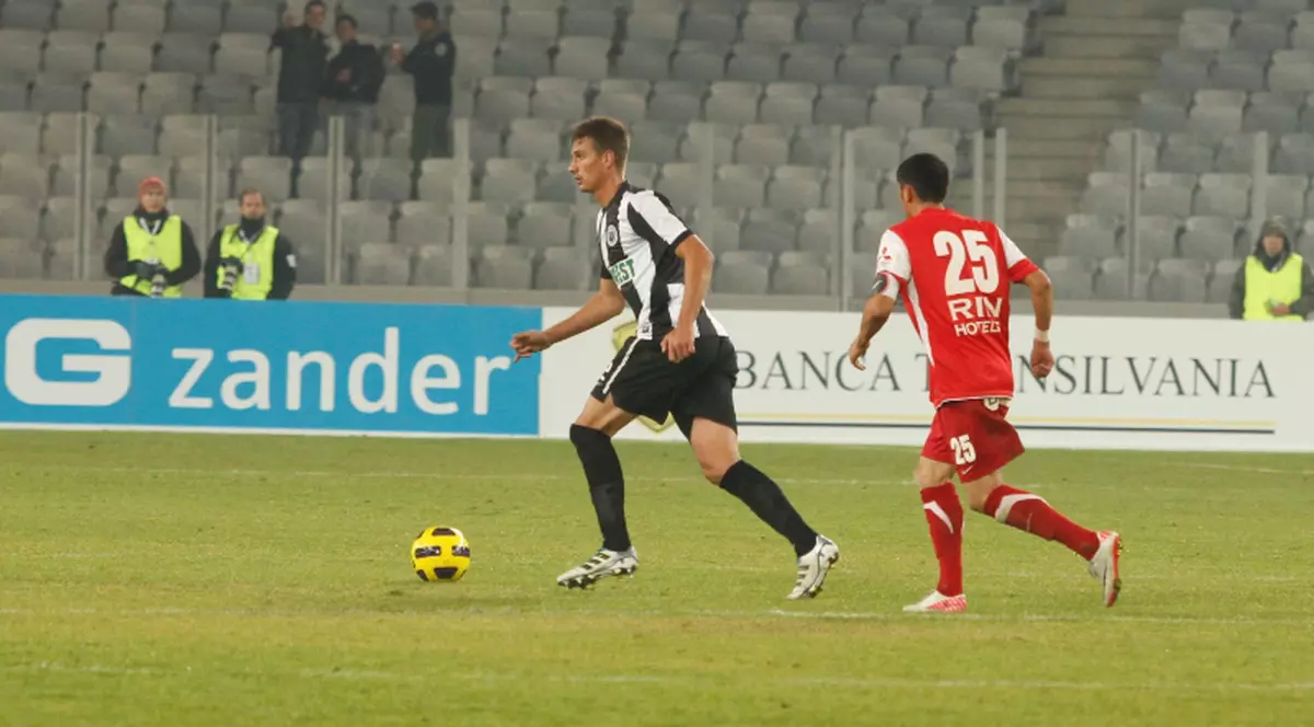 Szukala, clujeanul care ”a dat” pasa de gol pentru Steaua, a mai greşit grav şi pe vremea când juca la Bistriţa