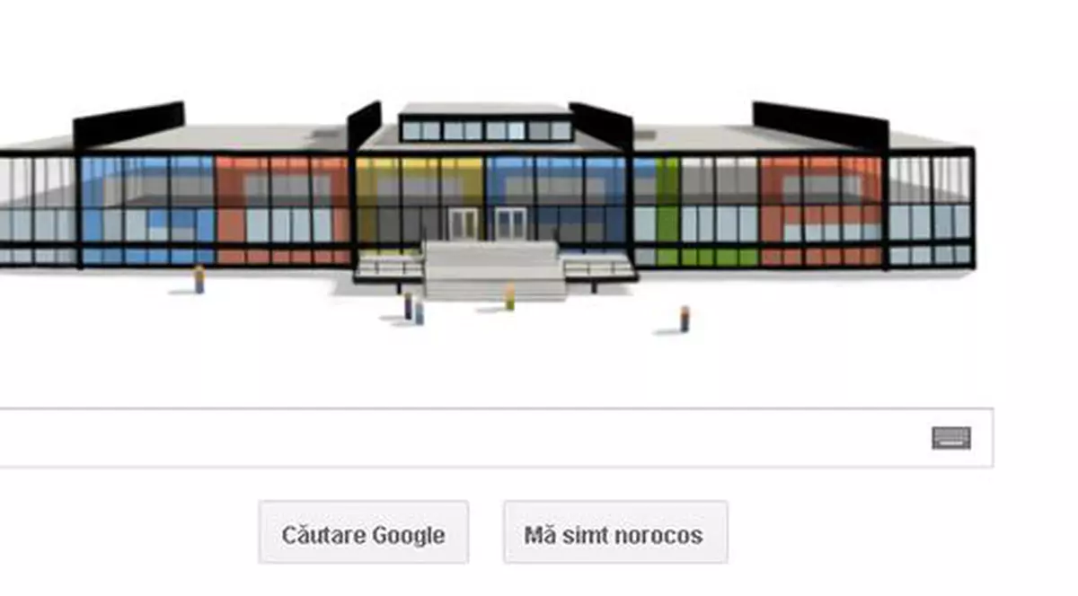Google îl sărbătorește pe arhitectul Mies van der Rohe, cu un logo special