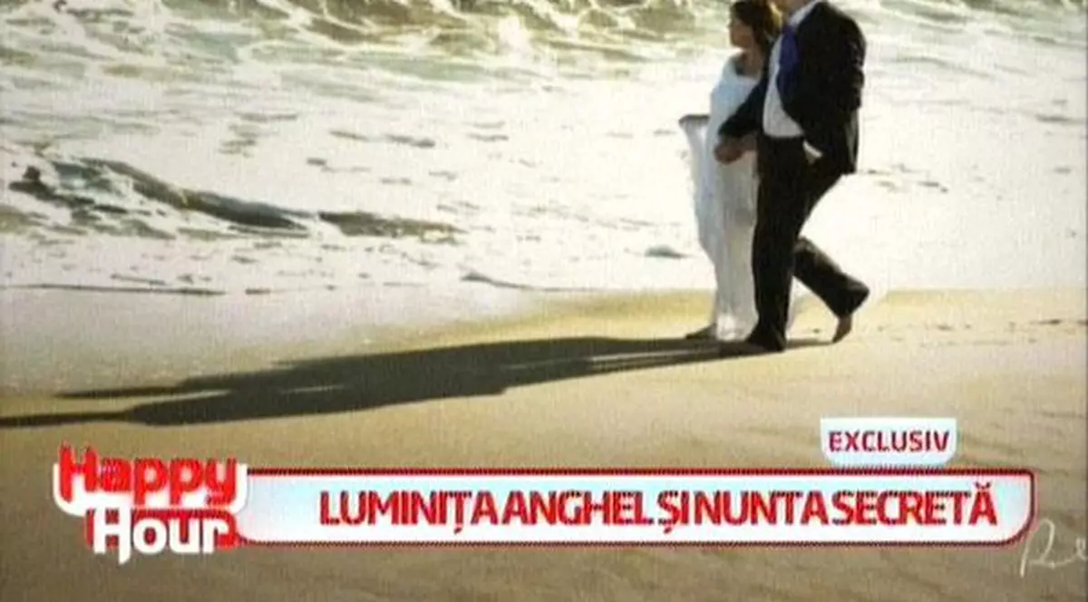 AŞA NUNTĂ, MAI RAR! Luminiţa Anghel s-a măritat, în secret, pe malul mării, a mâncat fast food şi a băut tequila