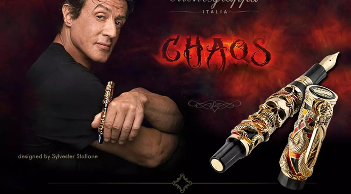 Se pricepe şi la afaceri! Sylvester Stallone a devenit designer de stilouri de lux