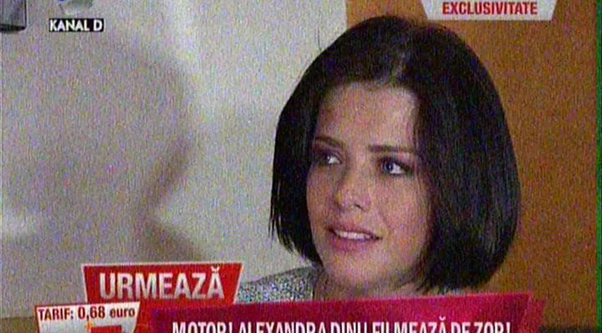 Alexandra Dinu și-a tuns buclele blonde și s-a vopsit șatenă pentru un rol. Vezi dacă s-ar dezbrăca într-un film!