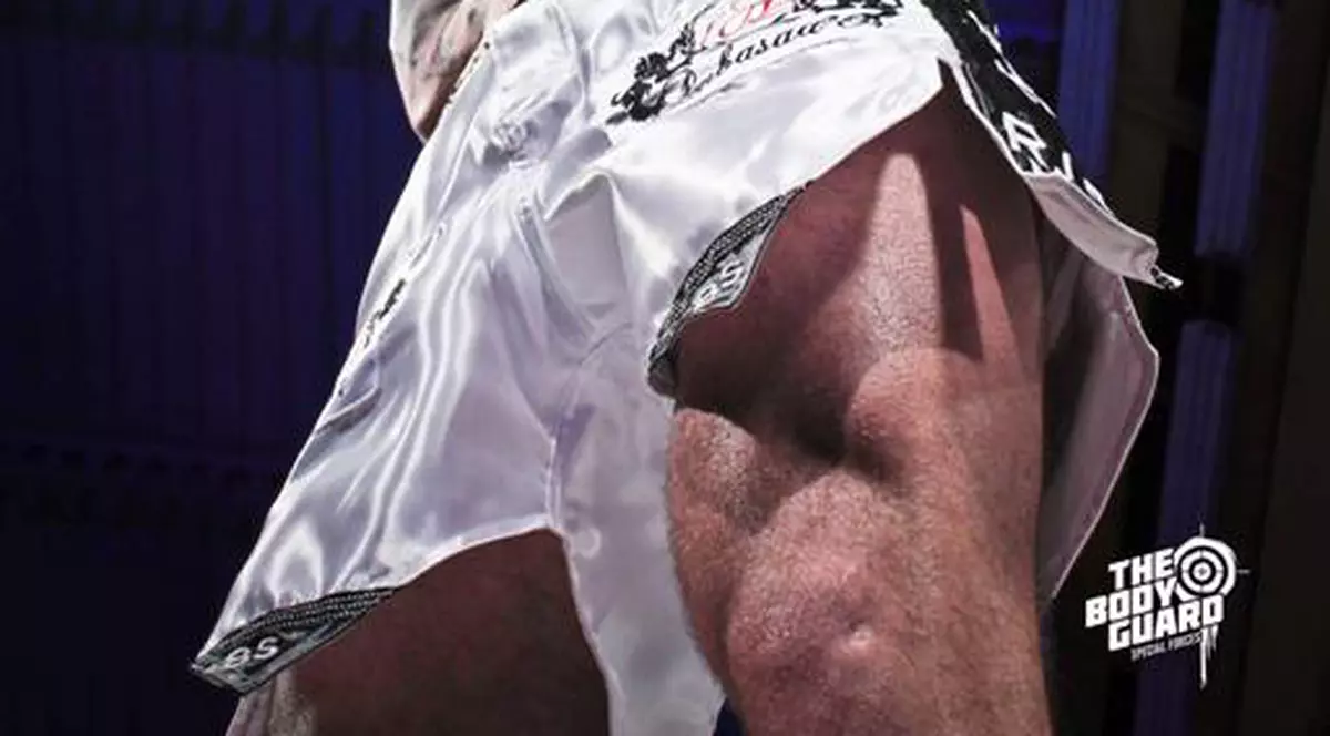 Bogdan Stoica a învins un sârb în doar opt secunde în Gala Bodyguardul de la Târgu-Jiu!