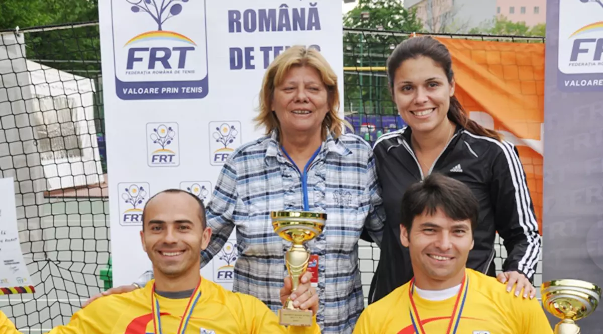 Primul Campionat Naţional de tenis în scaun rulant şi-a desemnat câştigătorii la dublu