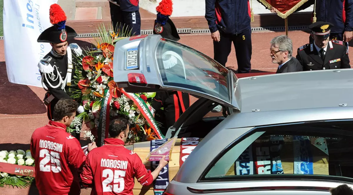 Fanii şi-au luat adio de la Morosini | FOTO