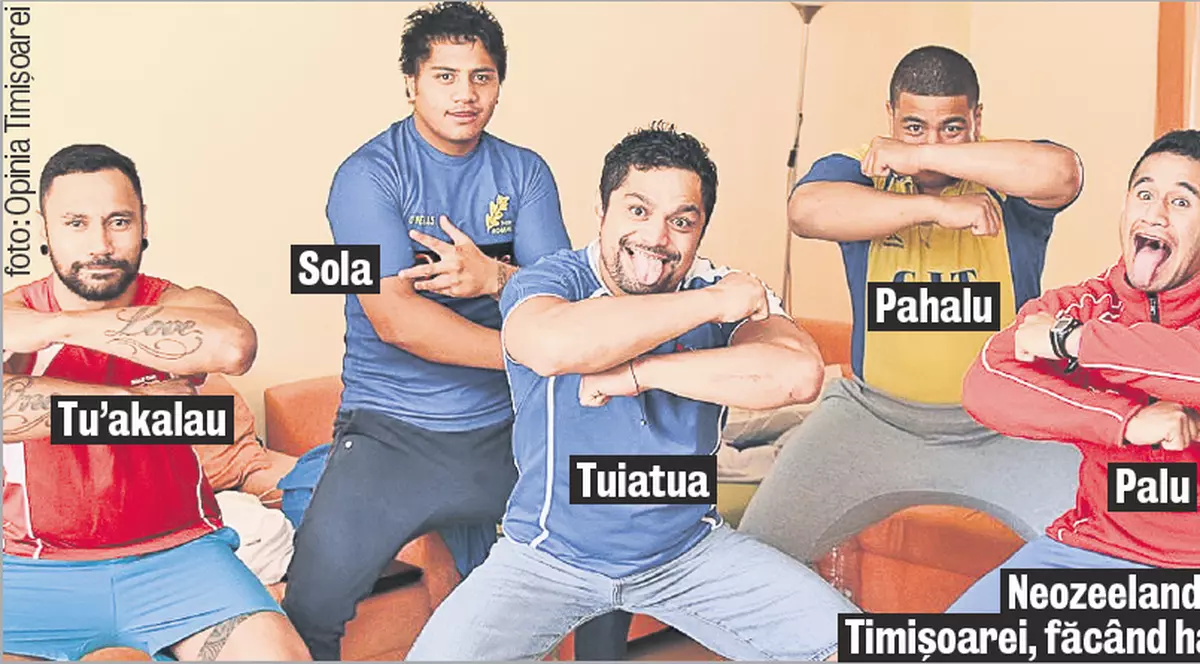 Jucătorii neozeelandezi ai clubului RCM Timişoara: «Ăsta e rugby de domnişoare»