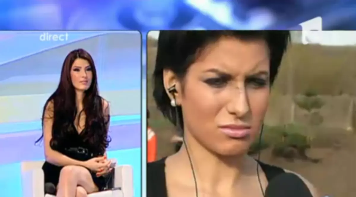 "Viespea", umilită! Ogică a bătut-o şi i-a învineţit ochii | FOTO