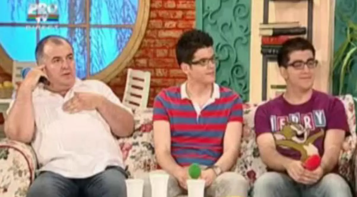 Florin Călinescu, despre fiii lui: "Sunt mult mai organizați, mai serioși, mai talentați decât mine" | VIDEO