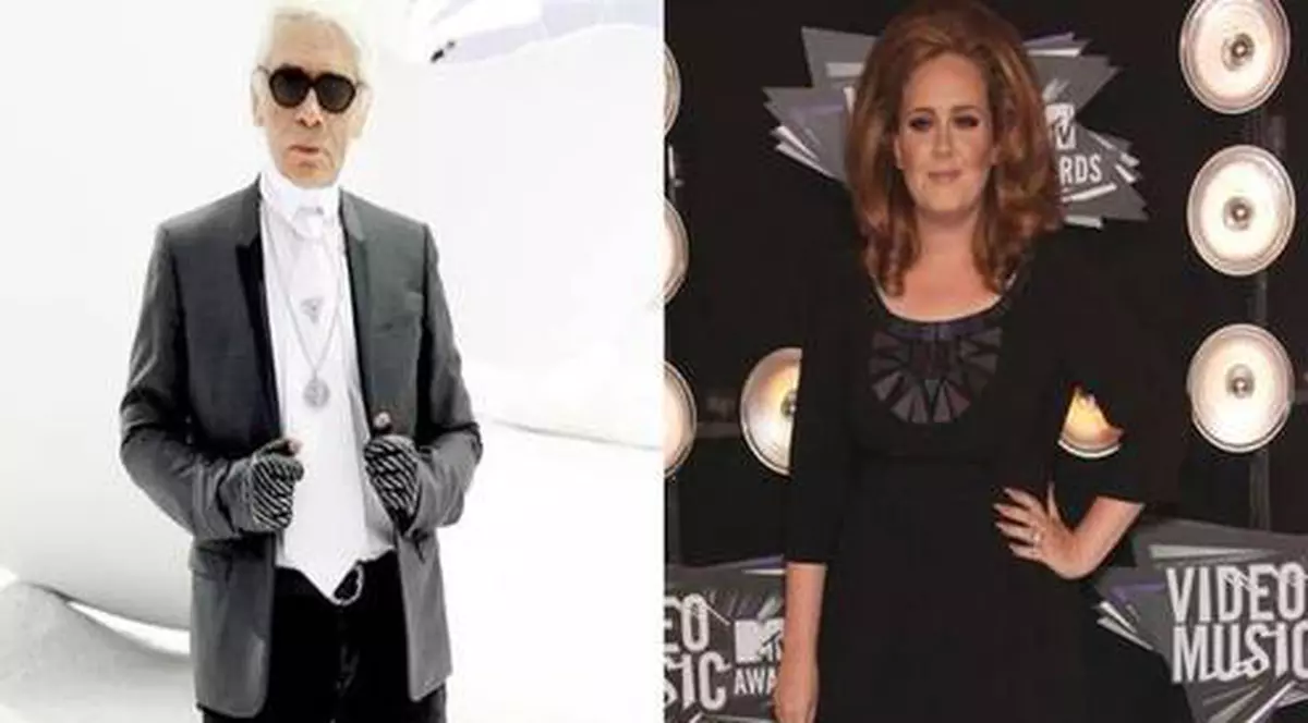 Karl Lagerfeld i-a trimis cântăreței Adele o întreagă colecție de genți Chanel ca să-l ierte