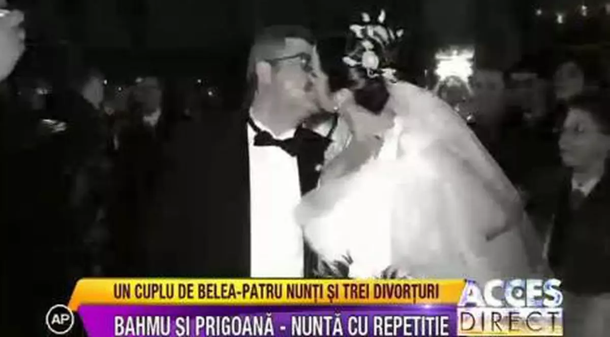 Uite cum a fost la cea de-a doua nuntă a lui Bahmu cu Prigoană! FOTO