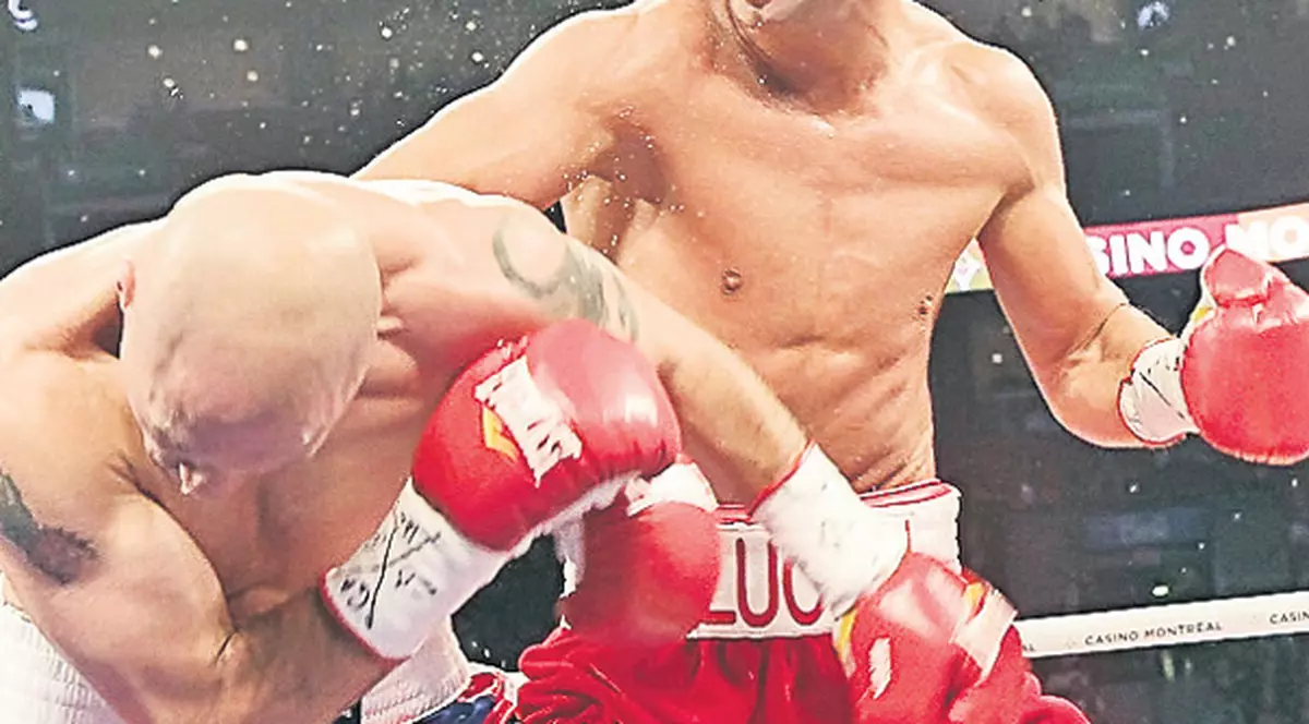 Leonard Doroftei i-a schimbat porecla lui Lucian Bute, supranumit "Mr. K.O.": îl alintă "Scorpionul"