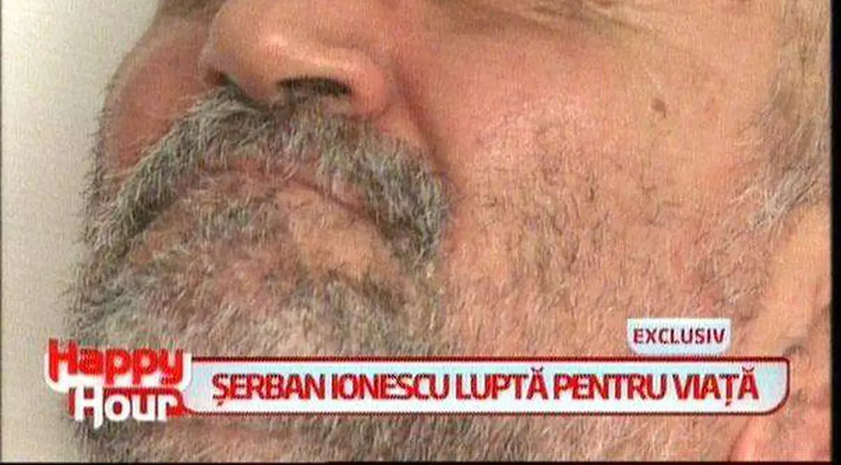 Şerban Ionescu, de pe patul de spital: "Aş vrea ca la înmormântarea mea...”