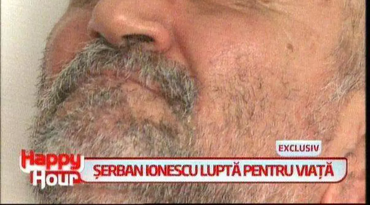 Starea lui Şerban Ionescu s-a agravat. Va fi dus la Viena