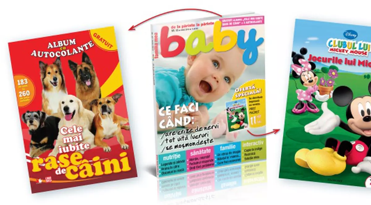 Revista "Baby" ţi-a pregătit o surpriză pentru ziua copilului!