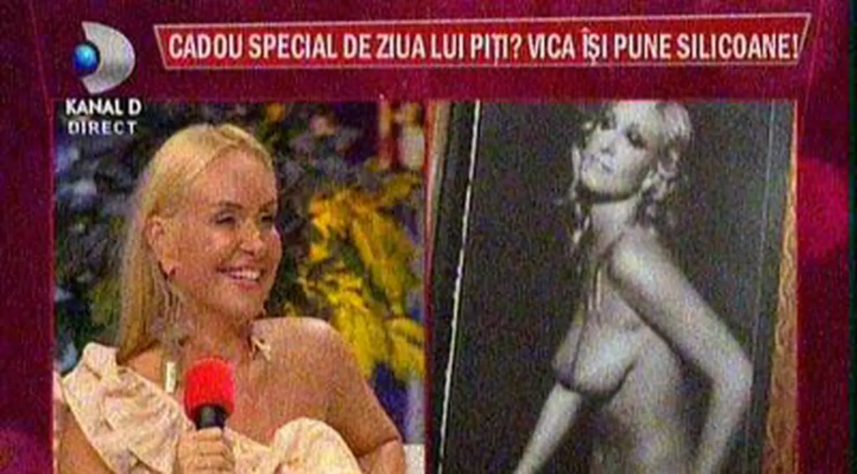 Vica, fosta amantă a lui Piți: ”Îmi pun silicoane ca să-l oftic”