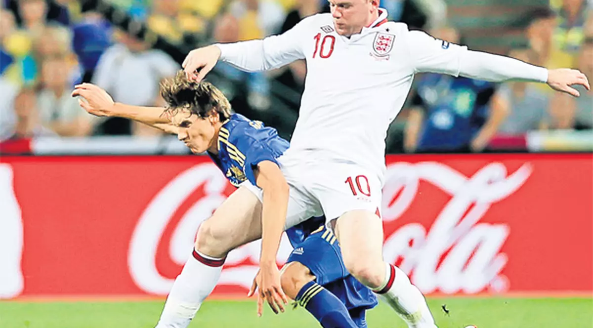 EURO 2012 | Deşi a fost călărită serios, Anglia a învins Ucraina şi s-a calificat în «sferturi»