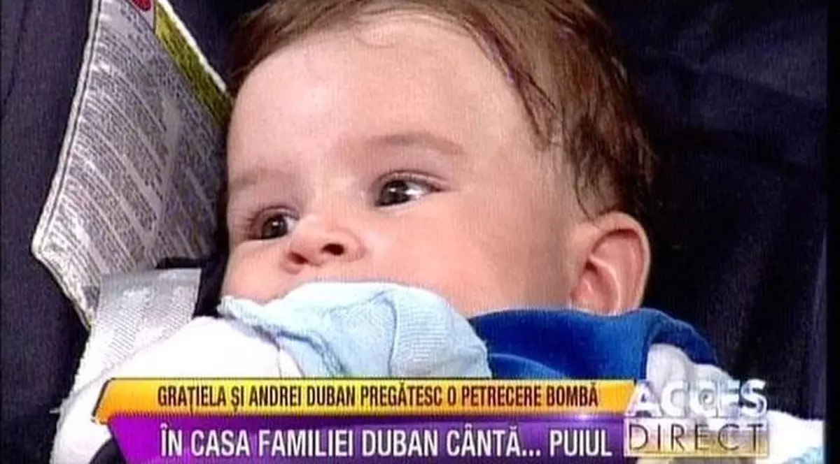 Uite ce băiețel frumos are Andrei Duban! Vineri va fi botezul!