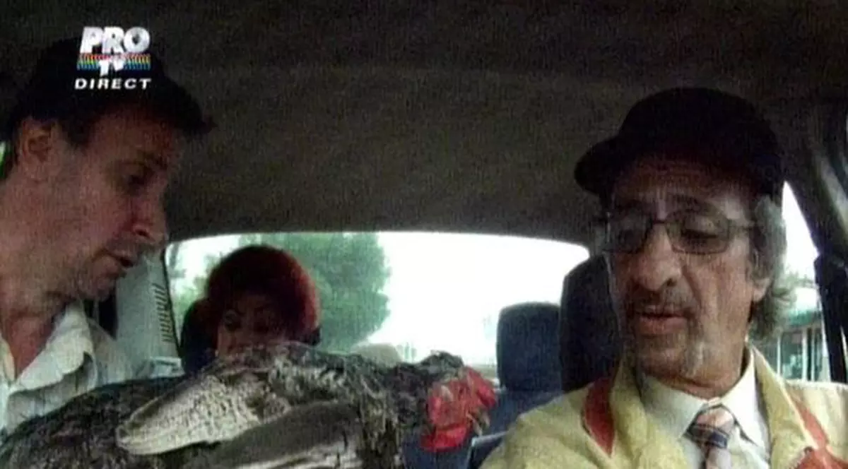 Elena Merişoreanu, colegă de taxi cu nişte...GĂINI | FOTO