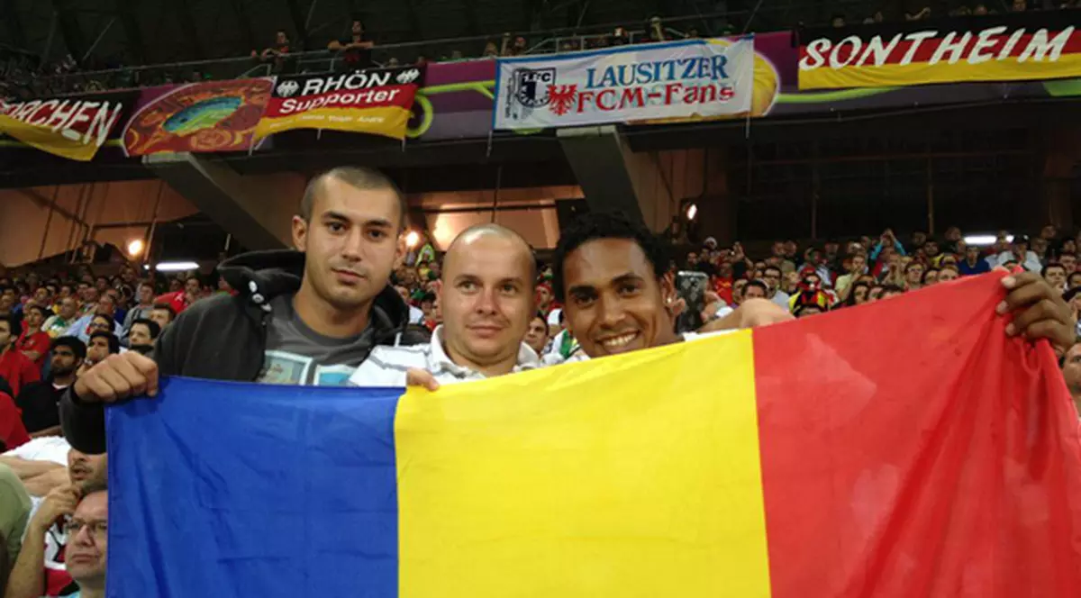 Eric de Oliveira s-a pozat cu tricolorul la Euro